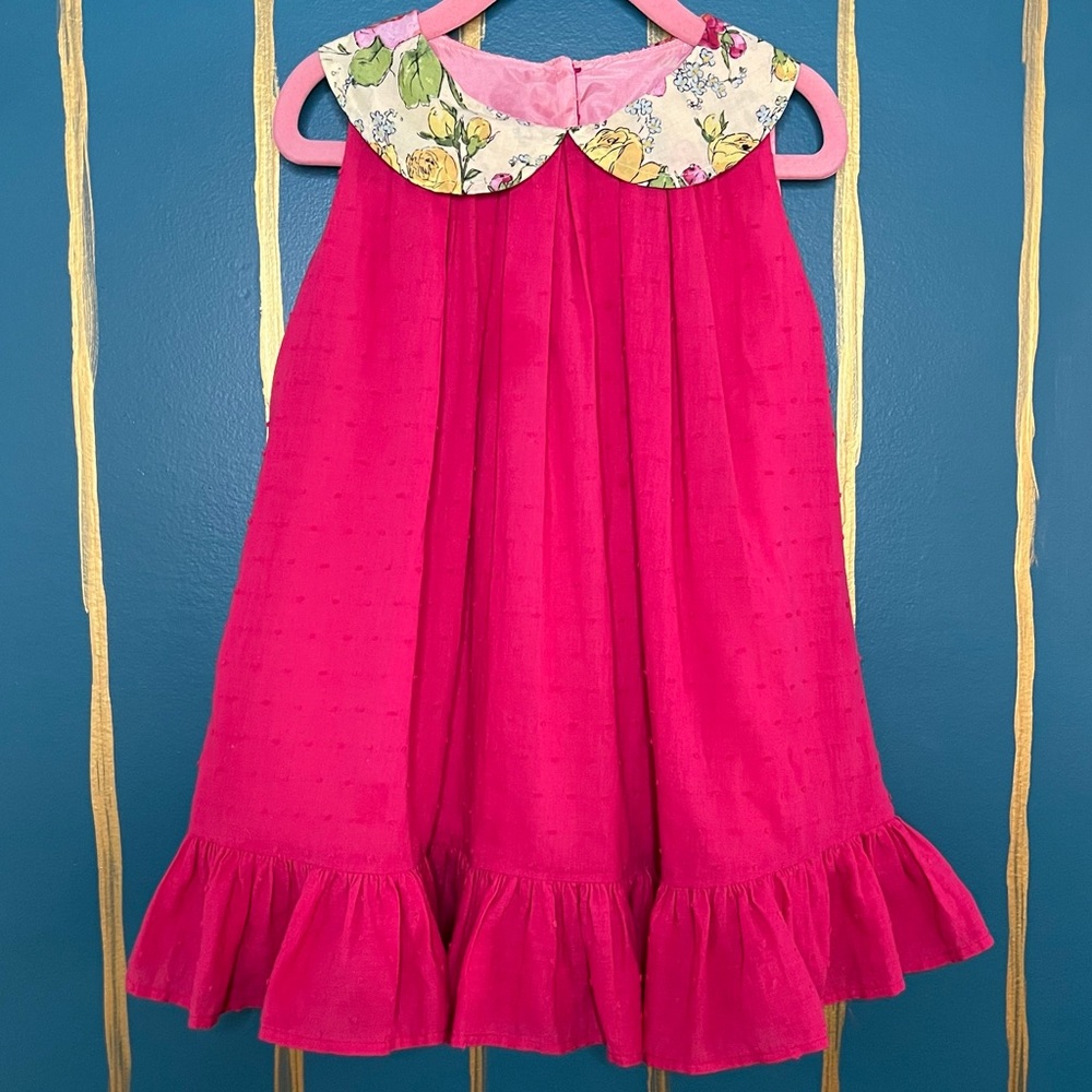 Persnickety Pink Garden Isabelle Party Dress Sz 3
